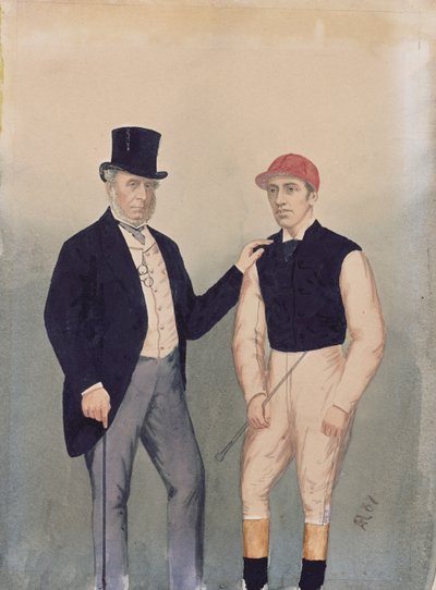 Lord Falmouth e Fred Archer da English School
